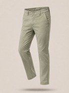Pantaloni Chino Uomo in Cotone Elasticizzato Slim Fit 44-54 203 Beige