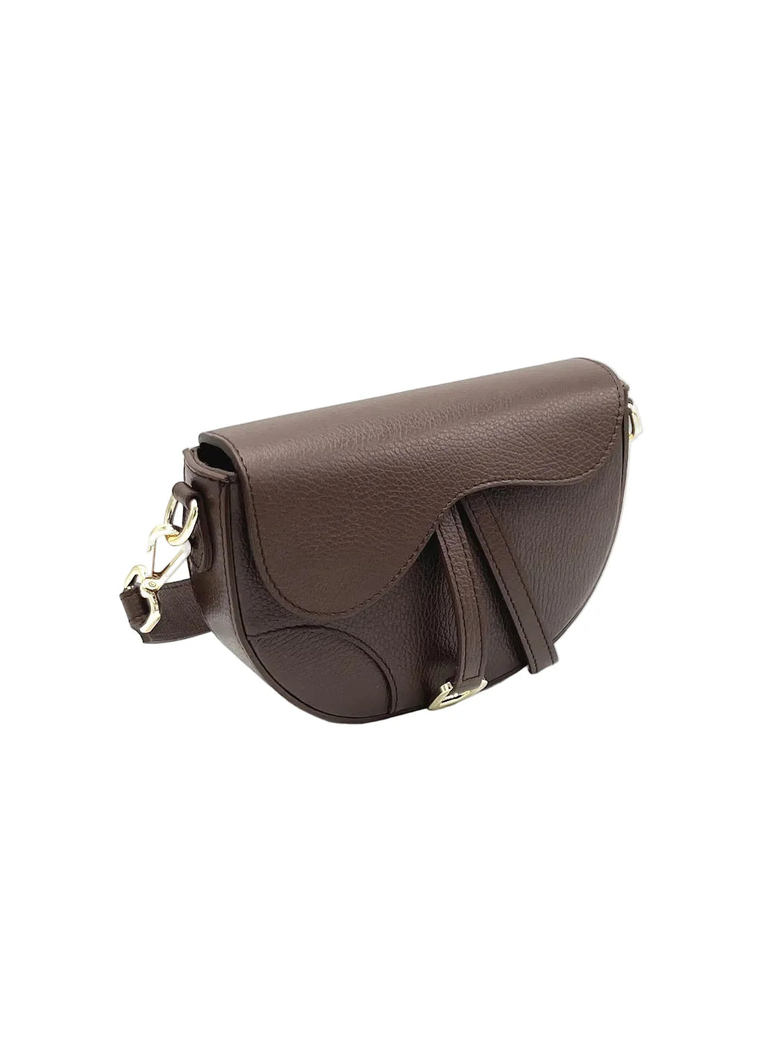 Borsa a Tracolla da Donna in Vera Pelle, 2 Tracolle Removibili, Made in Italy – art. 112736
