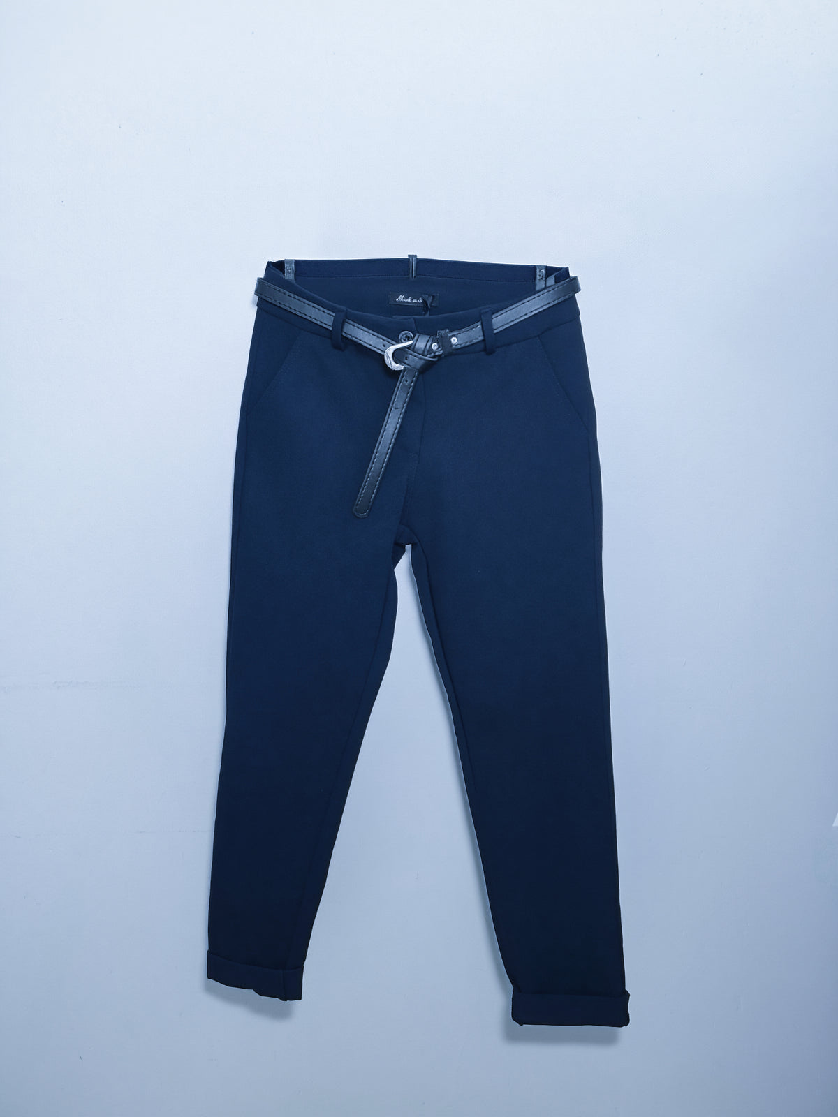 Completo Tailleur Donna Elegante | Blazer & Pantalone Slim Fit – Stile Business Moderno Blue notte Pantaloni