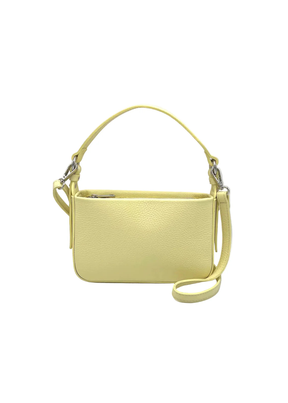 Borsa a tracolla piccola in vera pelle, Made in Italy, art. 112753