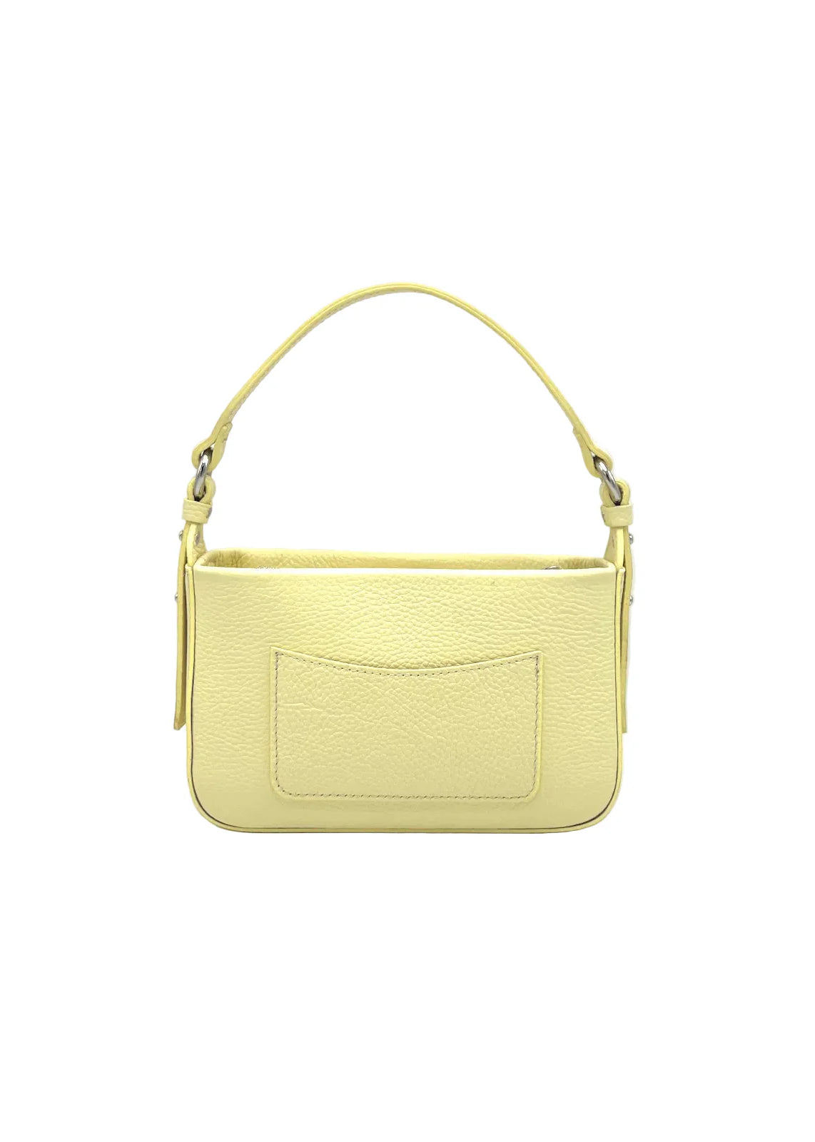 Borsa a tracolla piccola in vera pelle, Made in Italy, art. 112753