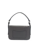 Borsa a tracolla piccola in vera pelle, Made in Italy, art. 112753 Nero