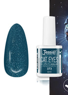 Gel Smalto Cat Eye Semipermanente 6ml – Jessie Milano | 24 Colori Marmo Verde - 373