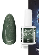Gel Smalto Cat Eye Semipermanente 6ml – Jessie Milano | 24 Colori Verde Fucile - 375