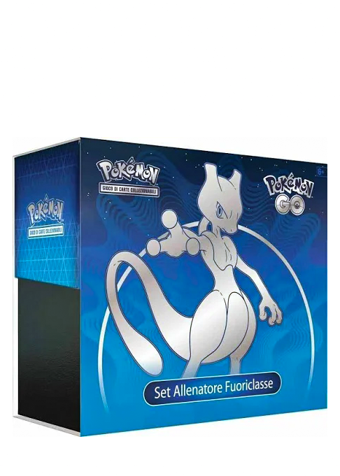 Pokémon GCC Set Allenatore Fuoriclasse | Pokémon GO | Mewtwo-V | 10 Buste | Italiano