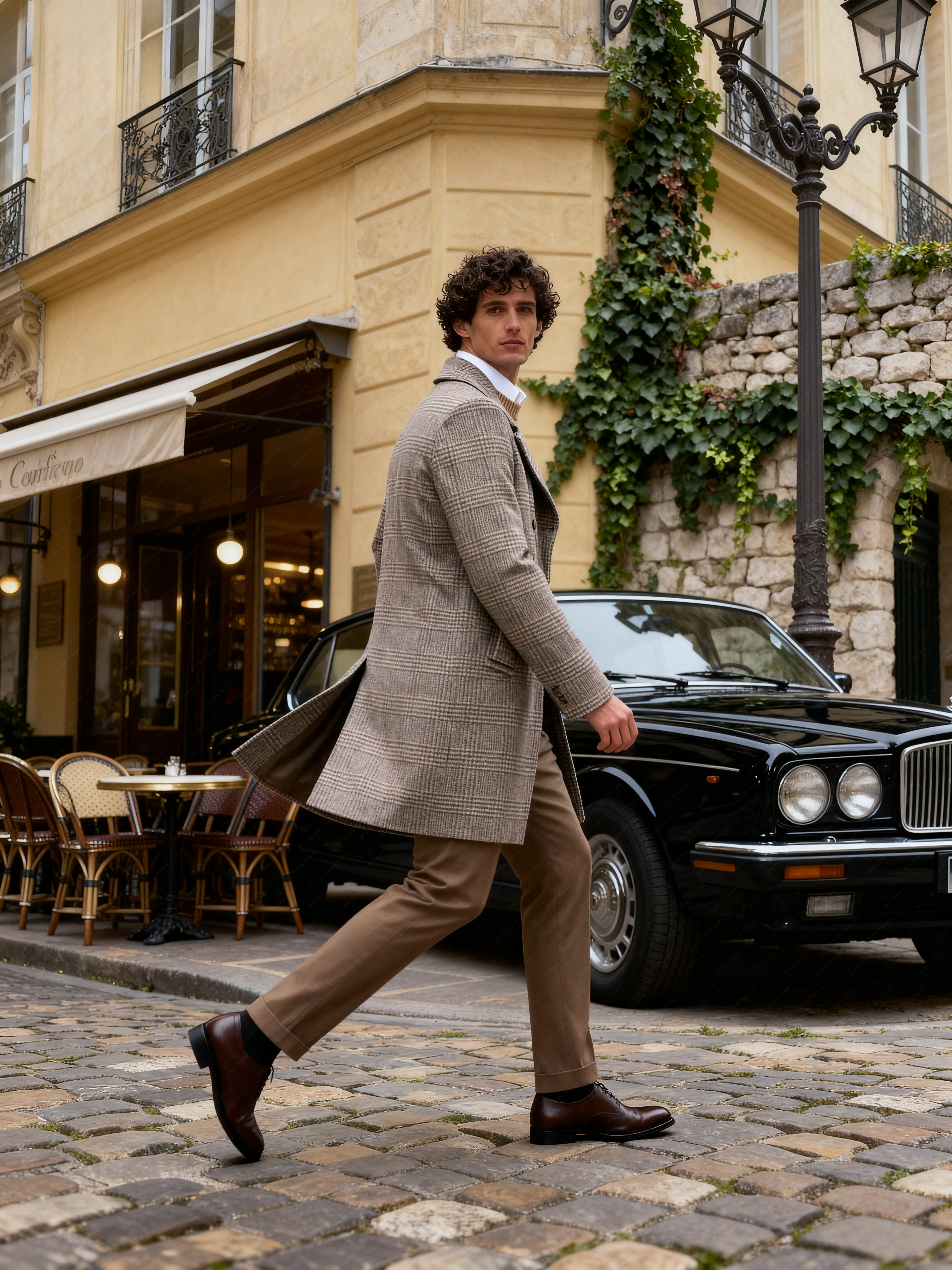 Cappotto Doppiopetto Principe di Galles – Eleganza Italiana T214