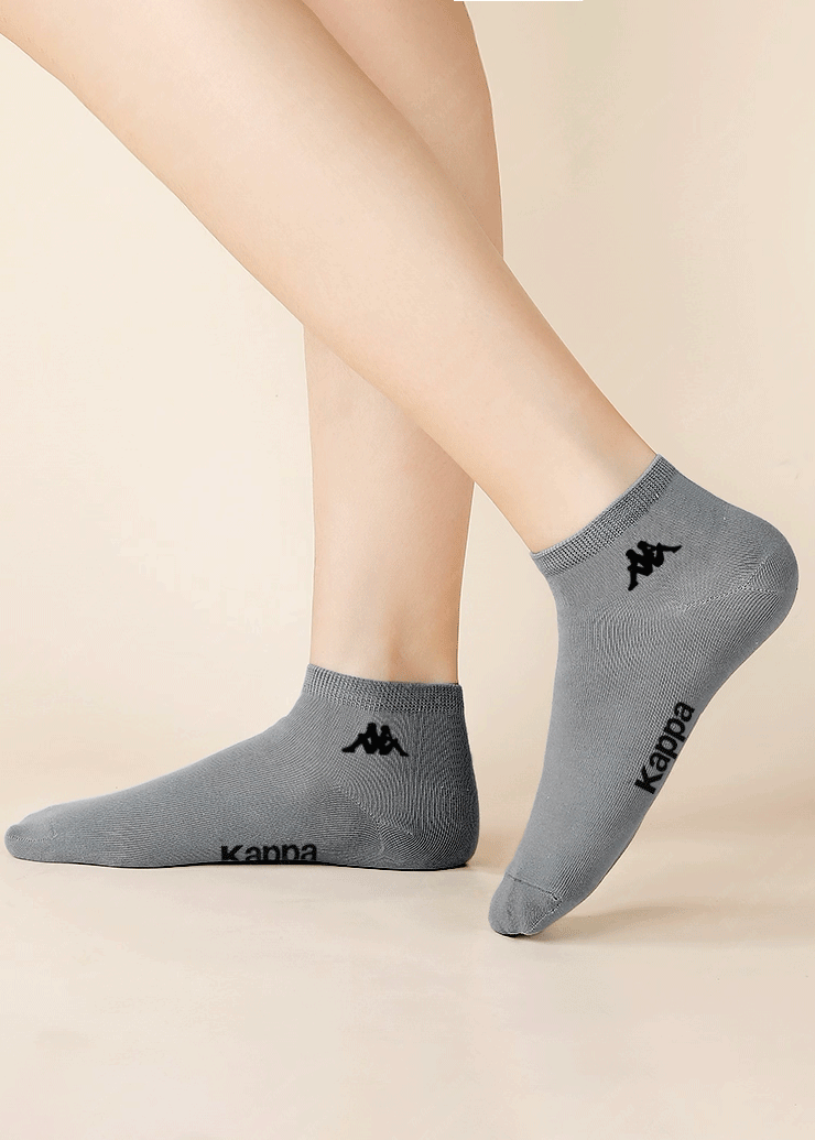 Minicalze Donna Kappa in Cotone – Confezione da 3 Paia, Taglia EUR 36-38