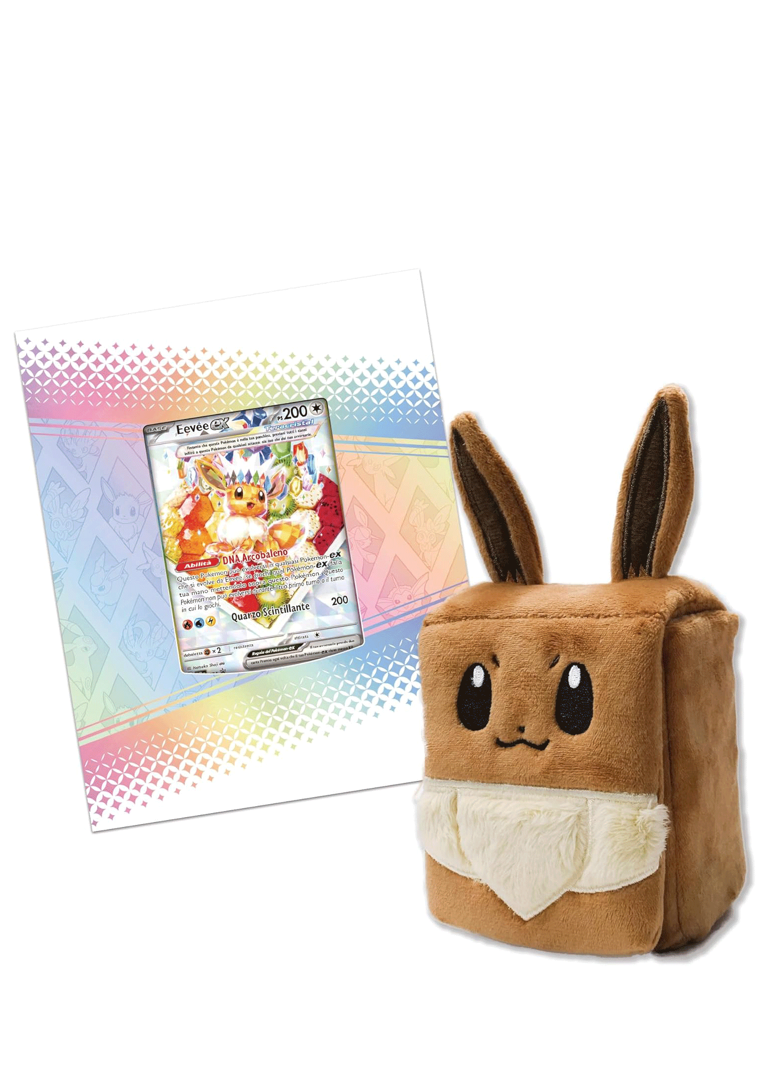 Pokémon GCC Collezione Super Premium | Eevee-EX Evoluzioni Prismatiche | 15 Buste | Italiano