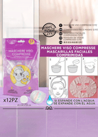 Maschere compresse 12 pz con dosatrice