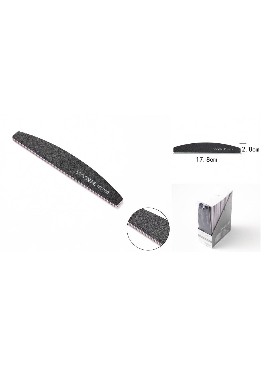 Lima per Unghie 180/180 – Grana Doppia per Manicure Professionale | WYNIE