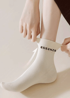 Calze Quarti Donna ESSENZA – Confezione da 3 Paia, Cotone, Taglia EUR 35-38