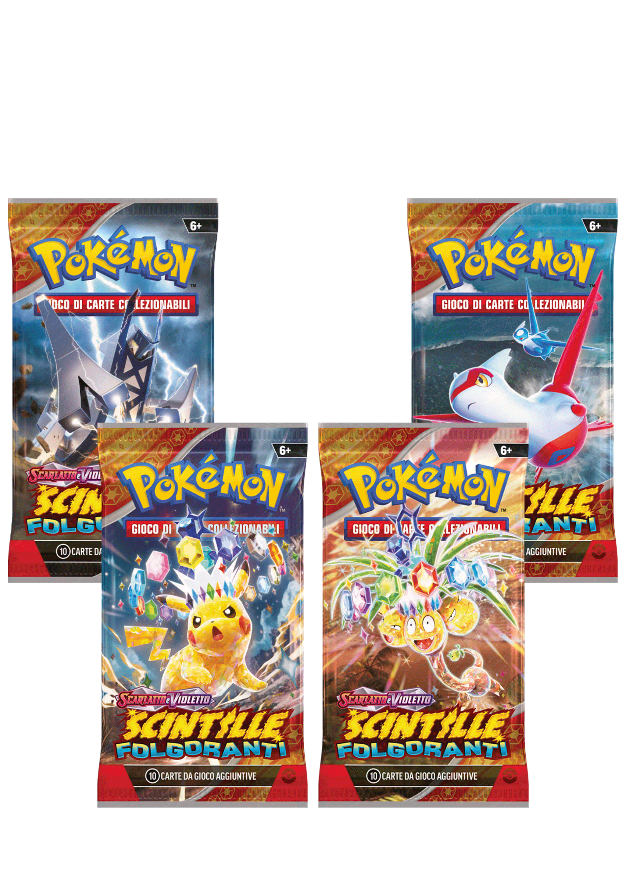 Pokémon GCC Display 36 Buste | Scarlatto & Violetto – Scintille Folgoranti | Italiano