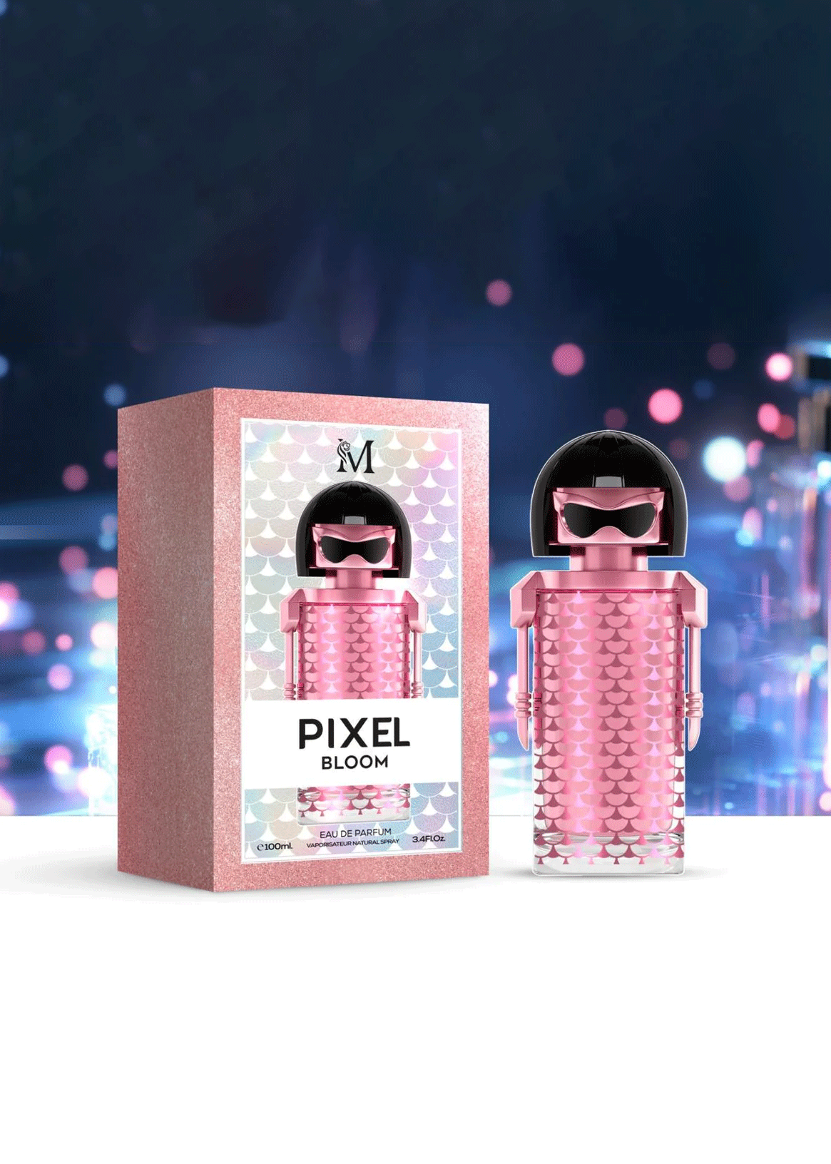 Pixel Bloom – Profumo Donna Floreale Agrumato | Celebrity Spirit Eau de Parfum 100ml-TheOne Agrumato · Floreale · Legnoso 100ml