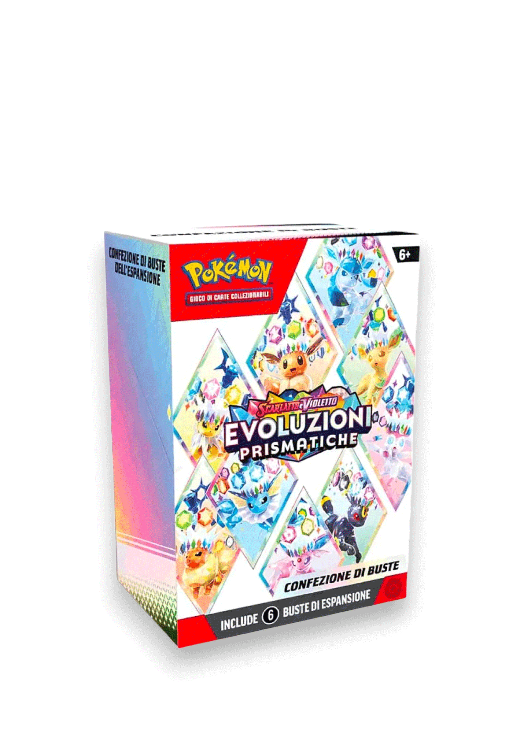 Pokémon GCC Bundle 6 Buste | Scarlatto & Violetto – Evoluzioni Prismatiche | Italiano