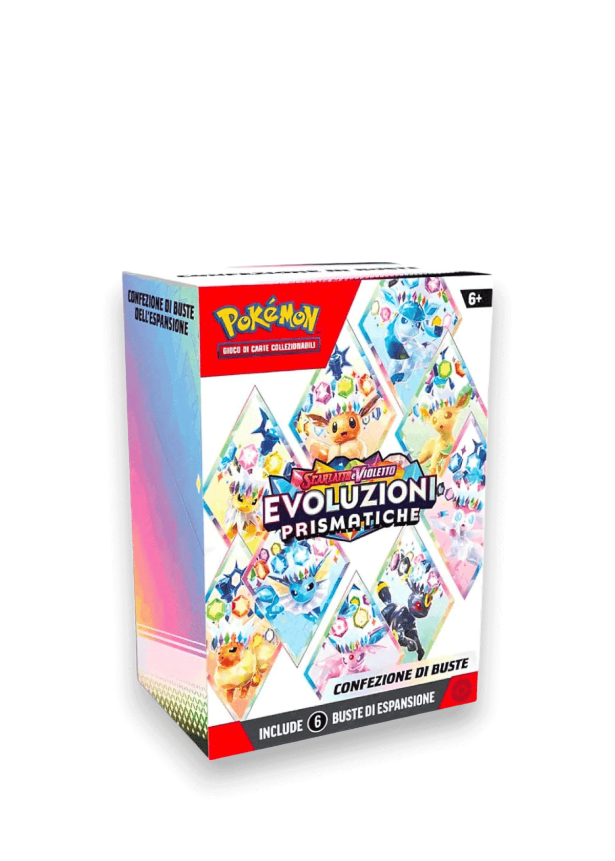 Pokémon GCC Bundle 6 Buste | Scarlatto & Violetto – Evoluzioni Prismatiche | Italiano