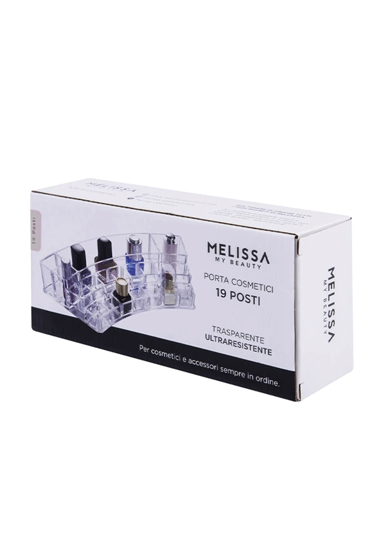 Porta Cosmetici Organizer 19 Posti | Scatola Trucco e Beauty