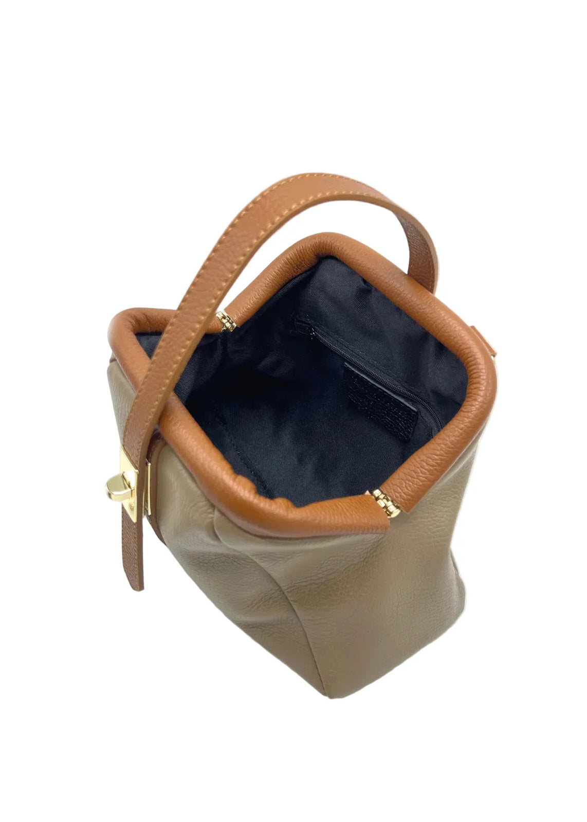 Borsa Porta Cellulare a Tracolla in Vera Pelle, Made in Italy – art. 112628