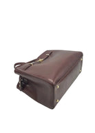 Borsa a Mano da Donna in Vera Pelle e Cuoio, Taglia Grande, Tracolla Removibile, Made in Italy – art. 112731