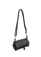 Borsa a Tracolla da Donna in Vera Pelle, Tracolla Removibile, Made in Italy – art. 112725 Nero