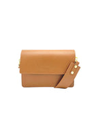 Borsa a Tracolla da Donna in Vera Pelle, 2 Tracolle Removibili, Made in Italy – art. 112540 Marrone - 378