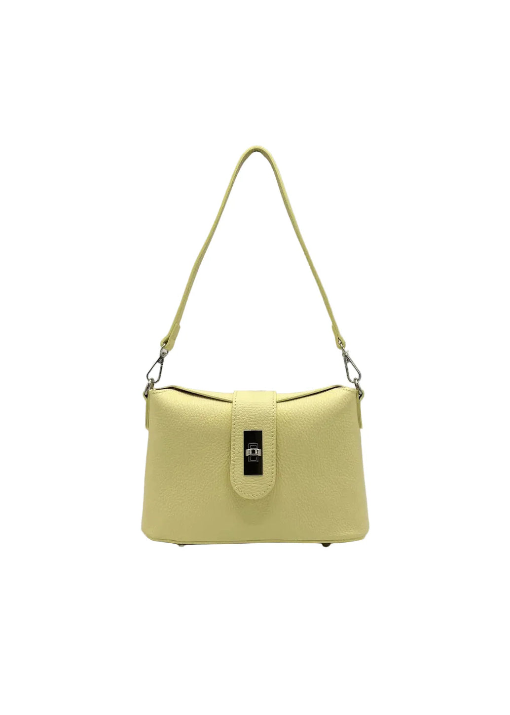 Borsa a Tracolla da Donna in Vera Pelle, 2 Tracolle Removibili, Made in Italy – art. 112745