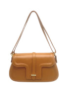 Borsa a Tracolla da Donna in Vera Pelle, 2 Modi di Indossarla, Made in Italy – art. 112729 Arancione