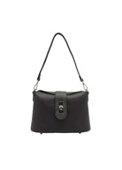 Borsa a Tracolla da Donna in Vera Pelle, 2 Tracolle Removibili, Made in Italy – art. 112745 Marrone scuro