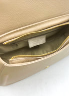 Borsa a Tracolla da Donna in Vera Pelle, 2 Modi di Indossarla, Made in Italy – art. 112729