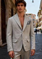 Di Lorenzo Sartoria Italiana | Giacca Destrutturata SOLE NS | Moro 40 | Tg. 48-58