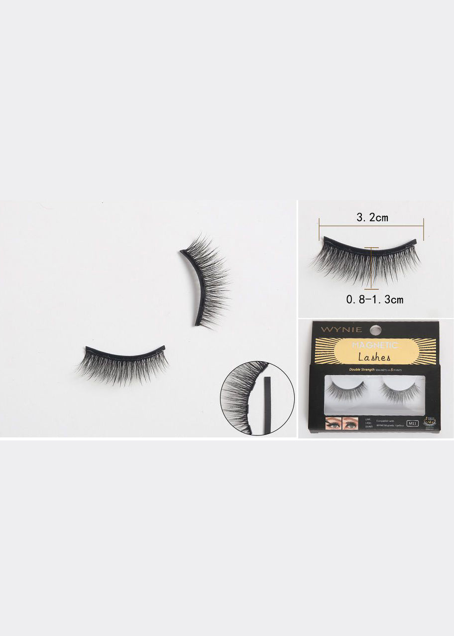 WYNIE Ciglia Magnetiche M11 – Applicazione Senza Colla, Effetto Naturale