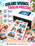 Adesivi Personalizzati con Foto – Fino a 18 Foto Ritagliate
