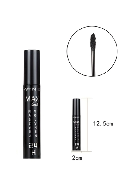 WYNIE Max Lash Mascara Volume e Lunghezza 24H Nero