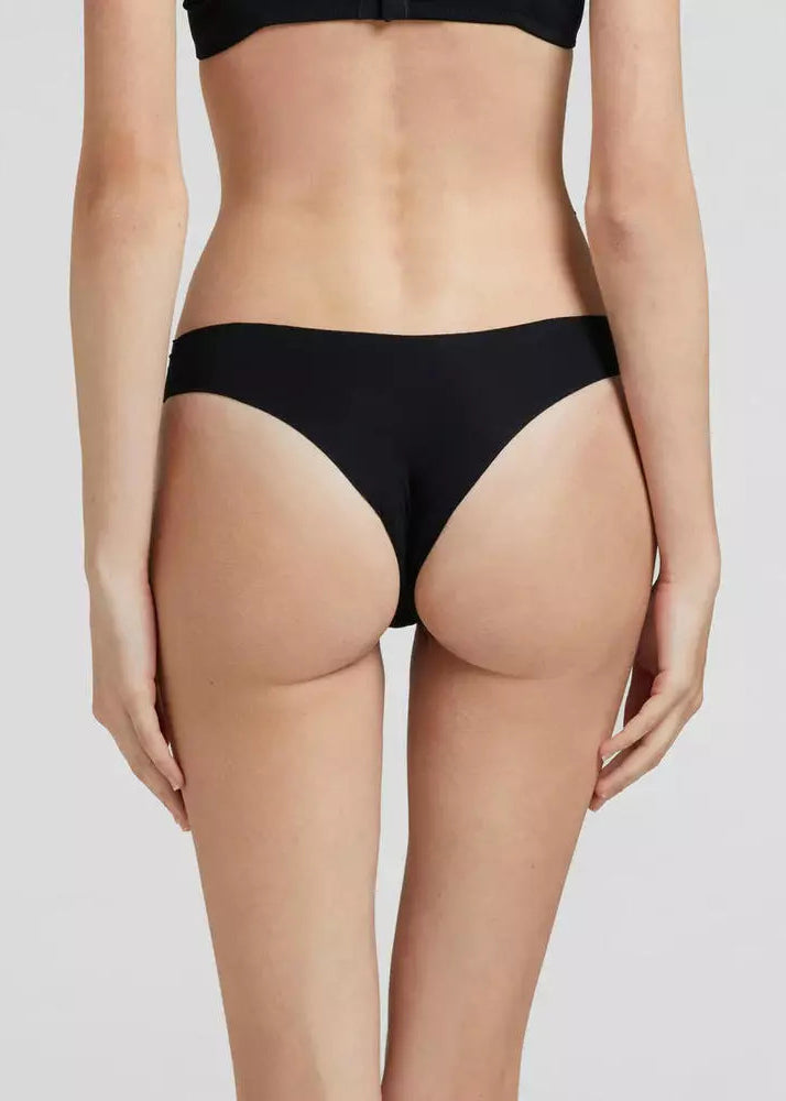 Brasiliana Donna Pompea Vita Bassa in Cotone Elasticizzato – Invisibile, Confezione da 2 Pezzi