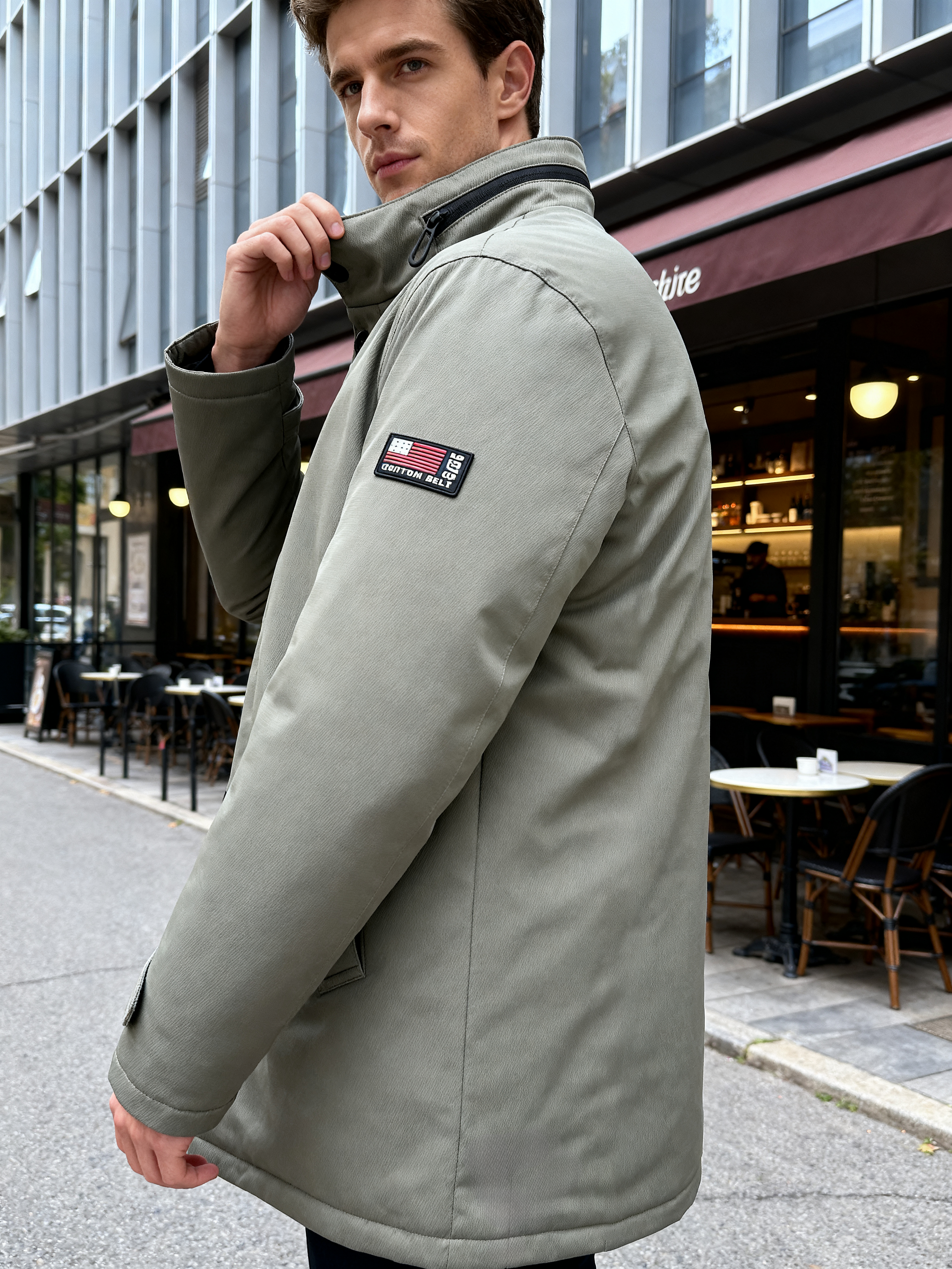 Giacca Tecnica Uomo con Imbottitura Interna Integrata – Cotton Belt