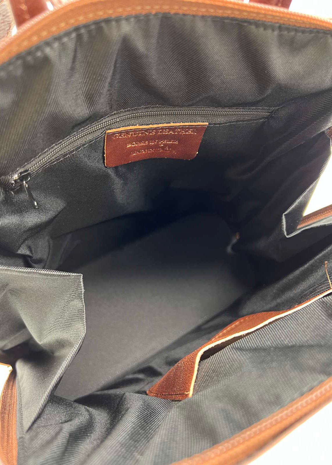 Zaino in Vera Pelle e Cuoio Conciato, Made in Italy – art. 112744