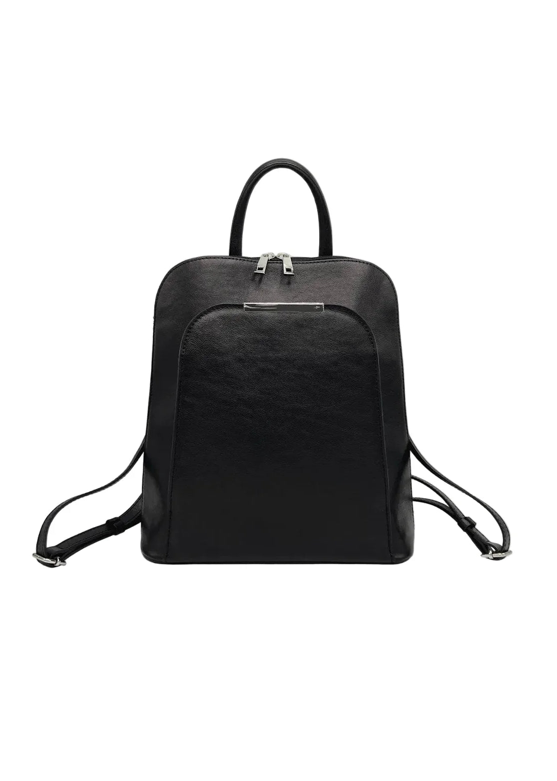 Zaino in Vera Pelle e Cuoio Conciato, Made in Italy – art. 112744 Nero