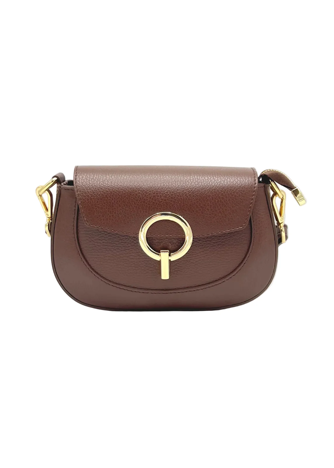 Borsa a Tracolla da Donna in Vera Pelle, 2 Tracolle Removibili, Made in Italy – art. 112735 Rosso Vino