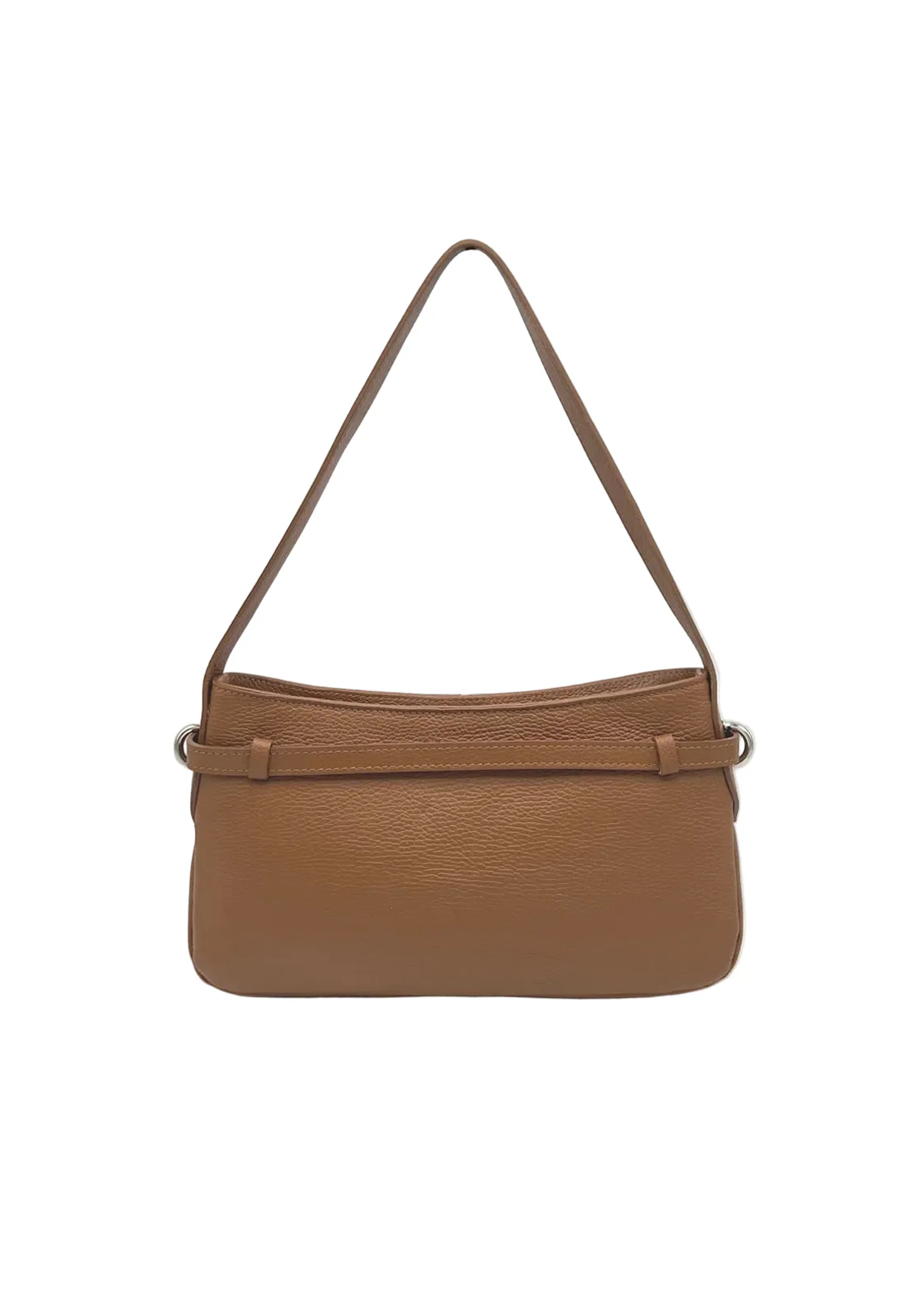 Borsa a Tracolla da Donna in Vera Pelle, Slim Design, Made in Italy – art. 112748