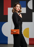 Pochette Convertibile in Vera Pelle con Catena Removibile, Made in Italy – art. 112734
