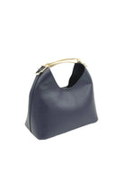 Borsa a Mano da Donna in Vera Pelle, Taglia Media, Tracolla Removibile, Made in Italy – art. 112732 Blue notte