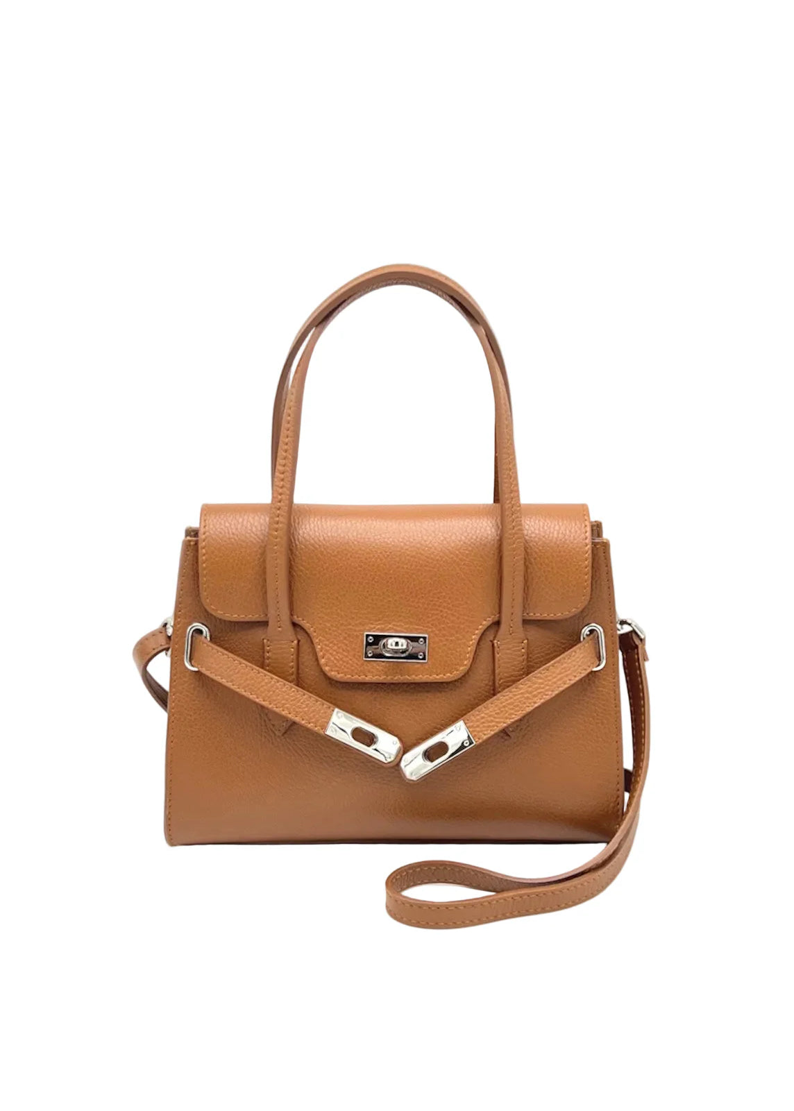 Borsa a Tracolla da Donna in Vera Pelle, Tracolla Removibile, Made in Italy – art. 112598