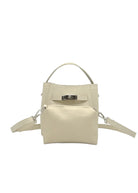 Mini borsa a tracolla da donna in vera pelle, Made in Italy, art. 112726