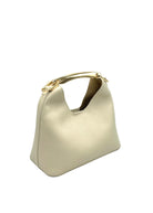 Borsa a Mano da Donna in Vera Pelle, Taglia Media, Tracolla Removibile, Made in Italy – art. 112732 Beige
