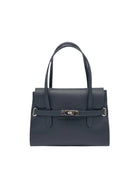 Borsa a Tracolla da Donna in Vera Pelle, Tracolla Removibile, Made in Italy – art. 112598 Blue notte
