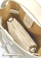 Mini borsa a tracolla da donna in vera pelle, Made in Italy, art. 112726